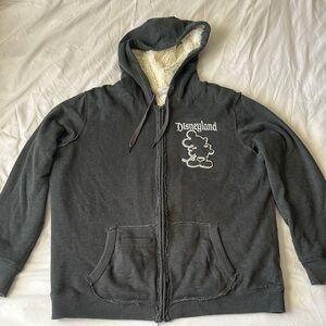 Women’s Disneyland Gray Hoodie Size XL Good Condition